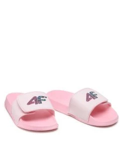 4F Mules / sandales de bain HJL22-JKLD003 Rose -Mules et sandales Soldes 4f mules sandales de bain hjl22 jkld003 rose 4