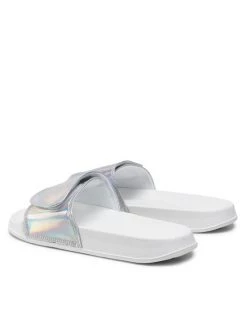 4F Mules / sandales de bain HJL22-JKLD004 Argent -Mules et sandales Soldes 4f mules sandales de bain hjl22 jkld004 argent 2