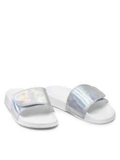 4F Mules / sandales de bain HJL22-JKLD004 Argent -Mules et sandales Soldes 4f mules sandales de bain hjl22 jkld004 argent 4