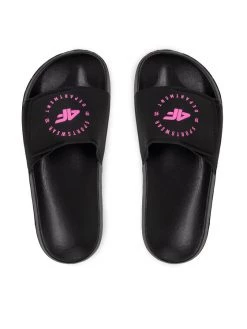 4F Mules / sandales de bain HJZ22-JKLD001 Noir -Mules et sandales Soldes 4f mules sandales de bain hjz22 jkld001 noir 4