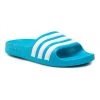 Adidas Mules / sandales de bain adilette Aqua K FY8071 Bleu -Mules et sandales Soldes adidas mules sandales de bain adilette aqua k fy8071 bleu