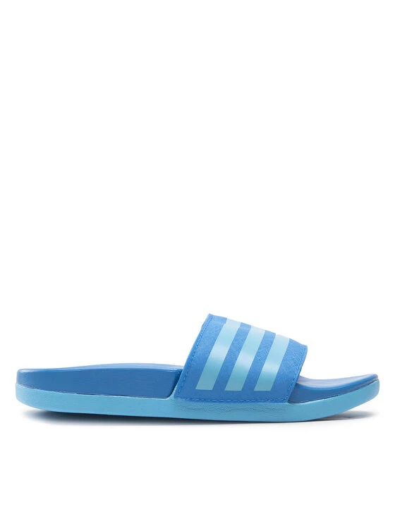 Adidas Mules / sandales de bain Adilette Comfort K GV7879 Bleu 4 Adidas Mules / sandales de bain Adilette Comfort K GV7879 Bleu – Image 2