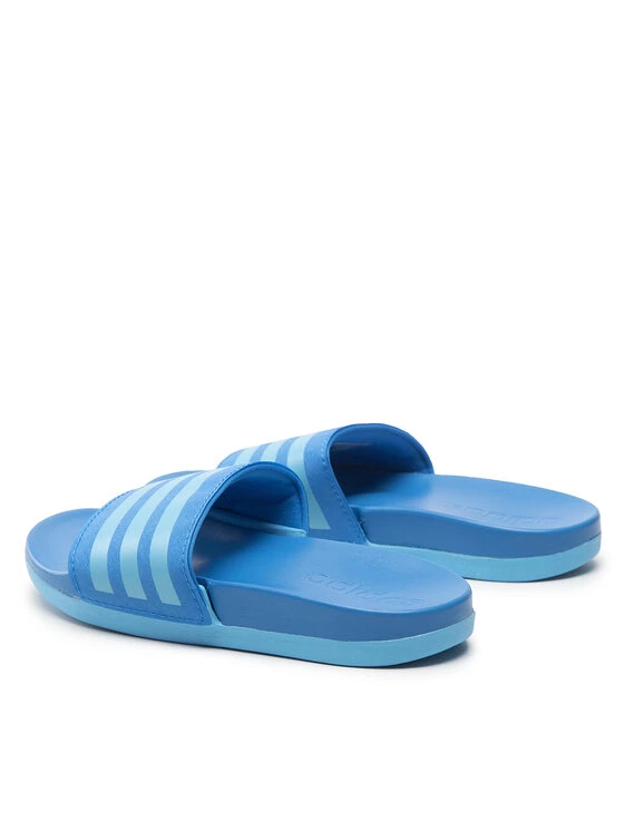 Adidas Mules / sandales de bain Adilette Comfort K GV7879 Bleu 5 Adidas Mules / sandales de bain Adilette Comfort K GV7879 Bleu – Image 3