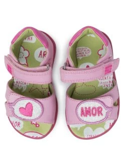 Agatha Ruiz de la Prada Sandales 202901 Rose -Mules et sandales Soldes agatha ruiz de la prada sandales 202901 rose 4