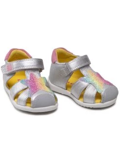 Agatha Ruiz de la Prada Sandales 212902 Argent -Mules et sandales Soldes agatha ruiz de la prada sandales 212902 argent 4