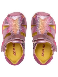 Agatha Ruiz de la Prada Sandales 212902 Rose -Mules et sandales Soldes agatha ruiz de la prada sandales 212902 rose 5