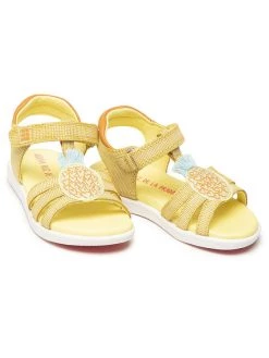 Agatha Ruiz de la Prada Sandales 212932 M Jaune -Mules et sandales Soldes agatha ruiz de la prada sandales 212932 m jaune 4
