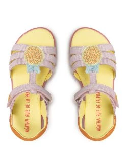 Agatha Ruiz de la Prada Sandales 212932 S Rose -Mules et sandales Soldes agatha ruiz de la prada sandales 212932 s rose 5