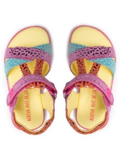 Agatha Ruiz de la Prada Sandales 212935 M Rose -Mules et sandales Soldes agatha ruiz de la prada sandales 212935 m rose 5