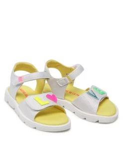 Agatha Ruiz de la Prada Sandales 222930 B Blanc -Mules et sandales Soldes agatha ruiz de la prada sandales 222930 b blanc 4