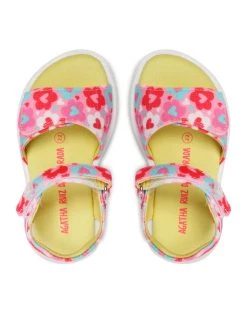 Agatha Ruiz de la Prada Sandales 222931 Rose -Mules et sandales Soldes agatha ruiz de la prada sandales 222931 rose 5