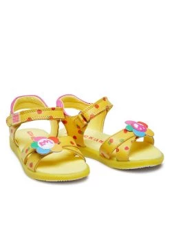 Agatha Ruiz de la Prada Sandales 222935-B M Jaune -Mules et sandales Soldes agatha ruiz de la prada sandales 222935 b m jaune 4