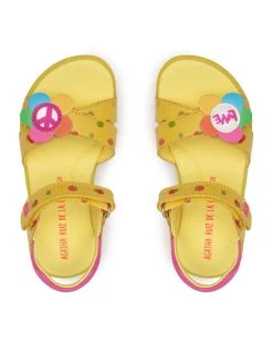 Agatha Ruiz de la Prada Sandales 222935-B S Jaune -Mules et sandales Soldes agatha ruiz de la prada sandales 222935 b s jaune 5