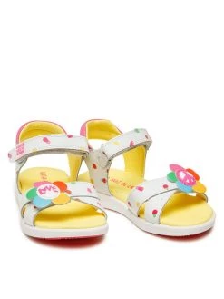 Agatha Ruiz de la Prada Sandales 222935 C M Blanc -Mules et sandales Soldes agatha ruiz de la prada sandales 222935 c m blanc 4