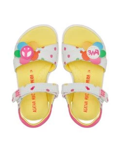 Agatha Ruiz de la Prada Sandales 222935 C M Blanc -Mules et sandales Soldes agatha ruiz de la prada sandales 222935 c m blanc 5