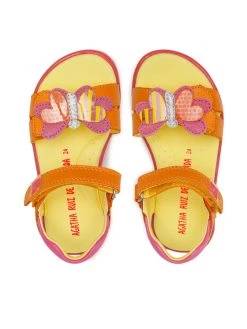 Agatha Ruiz de la Prada Sandales 222936-B Orange -Mules et sandales Soldes agatha ruiz de la prada sandales 222936 b orange 5