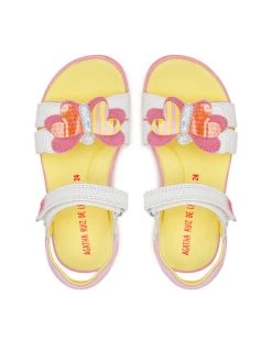 Agatha Ruiz de la Prada Sandales 222936-C M Blanc -Mules et sandales Soldes agatha ruiz de la prada sandales 222936 c m blanc 5