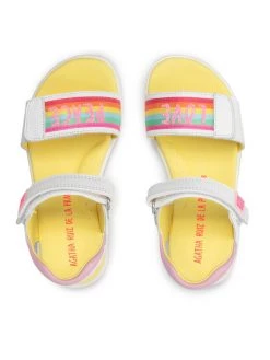 Agatha Ruiz de la Prada Sandales 222937-B S Blanc -Mules et sandales Soldes agatha ruiz de la prada sandales 222937 b s blanc 5