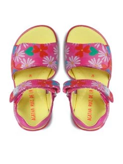 Agatha Ruiz de la Prada Sandales 222938-A Rose -Mules et sandales Soldes agatha ruiz de la prada sandales 222938 a rose 5