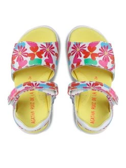Agatha Ruiz de la Prada Sandales 222938-B Multicolore -Mules et sandales Soldes agatha ruiz de la prada sandales 222938 b multicolore 5