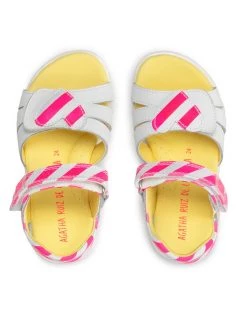 Agatha Ruiz de la Prada Sandales 222939-B Blanc -Mules et sandales Soldes agatha ruiz de la prada sandales 222939 b blanc 5