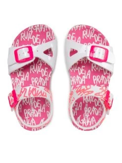 Agatha Ruiz de la Prada Sandales 222952 S Rose -Mules et sandales Soldes agatha ruiz de la prada sandales 222952 s rose 5