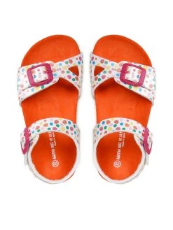 Agatha Ruiz de la Prada Sandales 222953-A D Blanc -Mules et sandales Soldes agatha ruiz de la prada sandales 222953 a d blanc 5