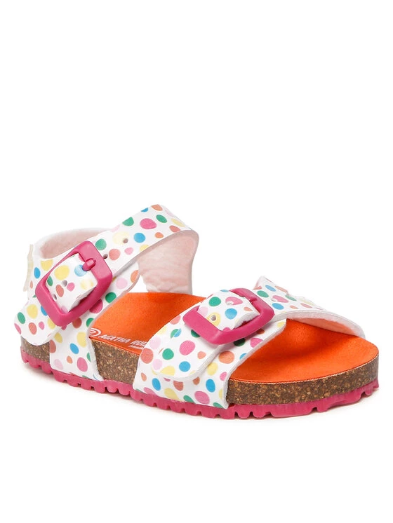Agatha Ruiz de la Prada Sandales 222953-A M Blanc 3 Agatha Ruiz de la Prada Sandales 222953-A M Blanc