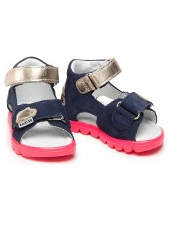 Bartek Sandales 114590-06 Bleu marine -Mules et sandales Soldes bartek sandales 114590 06 bleu marine 4