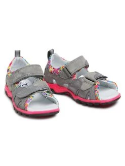 Bartek Sandales 16187-7/SLG Gris -Mules et sandales Soldes bartek sandales 16187 7 slg gris 4