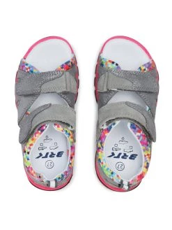 Bartek Sandales 16187-7/SLG Gris -Mules et sandales Soldes bartek sandales 16187 7 slg gris 5