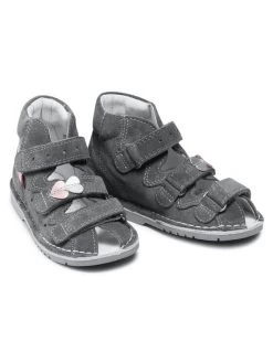 Bartek Sandales 165201-02 Gris -Mules et sandales Soldes bartek sandales 165201 02 gris 4