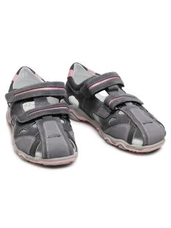 Bartek Sandales 19682-3/1G7 Gris -Mules et sandales Soldes bartek sandales 19682 3 1g7 gris 4