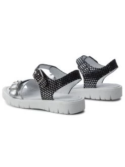 Bartek Sandales 59164/SI6 Gris -Mules et sandales Soldes bartek sandales 59164 si6 gris 2