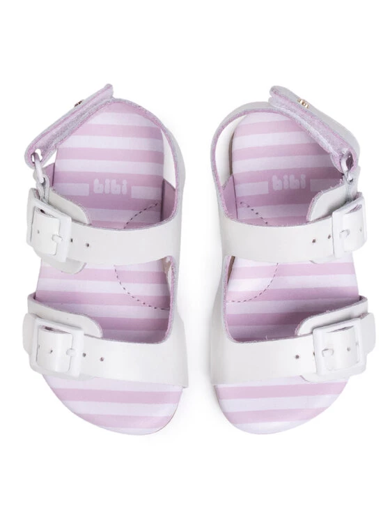 Bibi Sandales Baby Birk Mini 1088054 Blanc 7 Bibi Sandales Baby Birk Mini 1088054 Blanc – Image 5