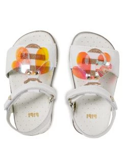Bibi Sandales Baby Soft 1142023 Blanc -Mules et sandales Soldes bibi sandales baby soft 1142023 blanc 5