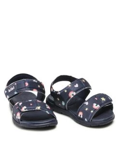 Bibi Sandales Basic Sandals Mini 1101130 Bleu marine -Mules et sandales Soldes bibi sandales basic sandals mini 1101130 bleu marine 4