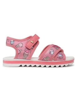 Bibi Sandales Flat Form 1059175 Rose -Mules et sandales Soldes bibi sandales flat form 1059175 rose 1