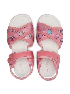 Bibi Sandales Flat Form 1059175 Rose -Mules et sandales Soldes bibi sandales flat form 1059175 rose 5