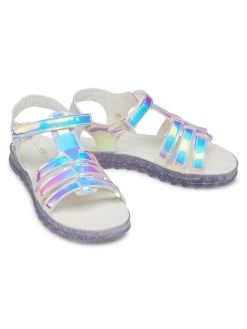 Bibi Sandales Flat Form 1059187 Multicolore -Mules et sandales Soldes bibi sandales flat form 1059187 multicolore 4