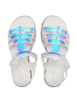 Bibi Sandales Flat Form 1059187 Multicolore -Mules et sandales Soldes bibi sandales flat form 1059187 multicolore 5