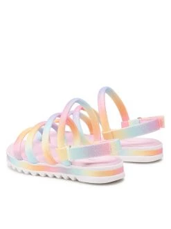 Bibi Sandales Flat Form 1059228 Multicolore -Mules et sandales Soldes bibi sandales flat form 1059228 multicolore 2