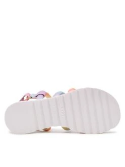 Bibi Sandales Flat Form 1059228 Multicolore -Mules et sandales Soldes bibi sandales flat form 1059228 multicolore 3