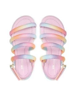 Bibi Sandales Flat Form 1059228 Multicolore -Mules et sandales Soldes bibi sandales flat form 1059228 multicolore 5