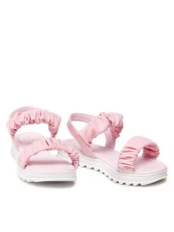 Bibi Sandales Flat Form 1059233 Rose -Mules et sandales Soldes bibi sandales flat form 1059233 rose 4