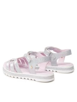 Bibi Sandales Flat Form 1059235 Argent 10 Bibi Sandales Flat Form 1059235 Argent -Mules et sandales Soldes bibi sandales flat form 1059235 argent 2