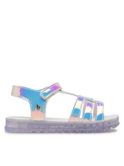 Bibi Sandales Flat Form 1059237 Multicolore -Mules et sandales Soldes bibi sandales flat form 1059237 multicolore 1