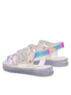 Bibi Sandales Flat Form 1059237 Multicolore -Mules et sandales Soldes bibi sandales flat form 1059237 multicolore 2