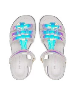 Bibi Sandales Flat Form 1059237 Multicolore -Mules et sandales Soldes bibi sandales flat form 1059237 multicolore 5