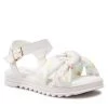 Bibi Sandales Flat Form 1059238 Blanc -Mules et sandales Soldes bibi sandales flat form 1059238 blanc